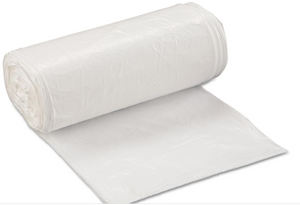 PL4046XHW-150 Performance Plus 40x46 .81 Mil White 40 gallon LLDPE Interleaved Roll 6 Rolls/ 25 Bags/Roll